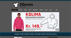 Desktop Screenshot of 30eren.dk